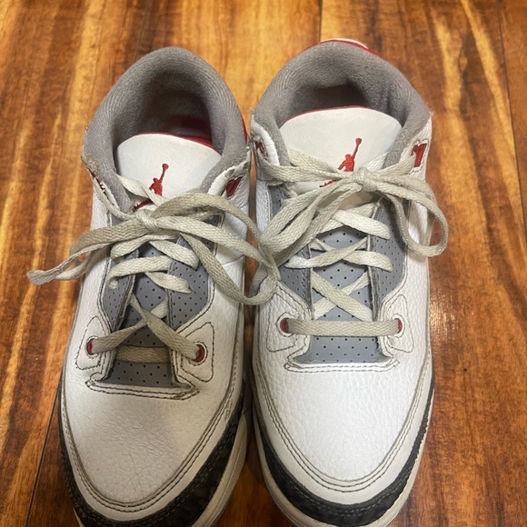 JORDAN 3 RETRO FIRE RED Youth 1‎ - Picture 5 of 9